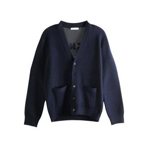 GIVENCHY V-Neck Button-Front Cardigan Men BLUE Sweaters & Cardigans